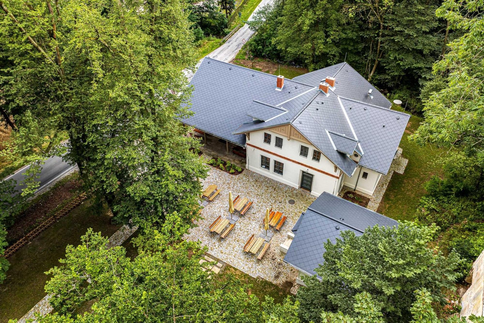 因德日赫城堡 Vyletni Restaurace Rudolfov酒店 外观 照片